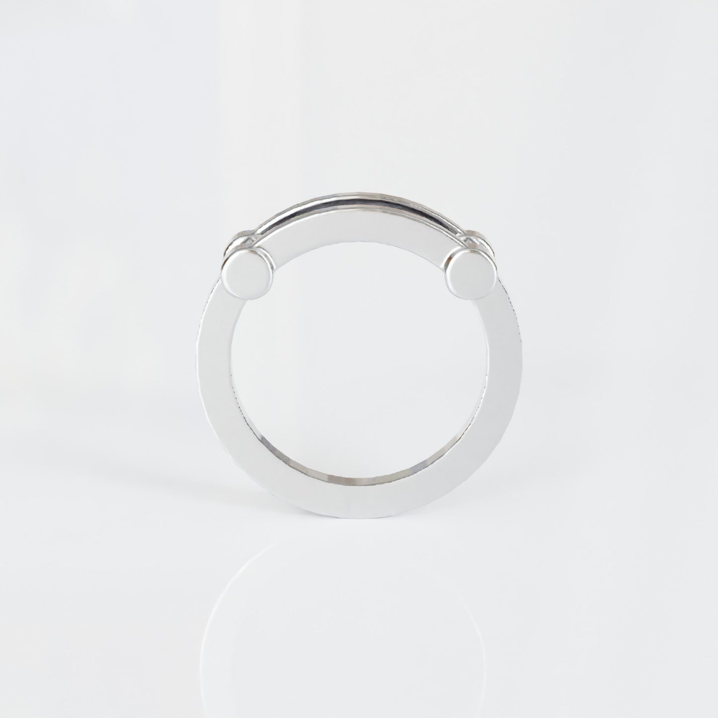 Anillo Solitaire en Plata de Ley - Gutiérrez Vidal