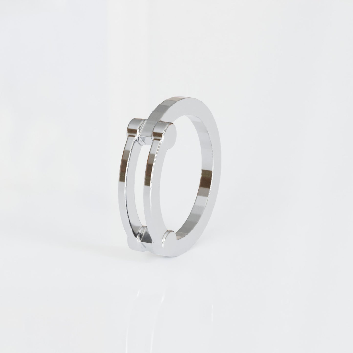 Anillo Solitaire en Plata de Ley - Gutiérrez Vidal