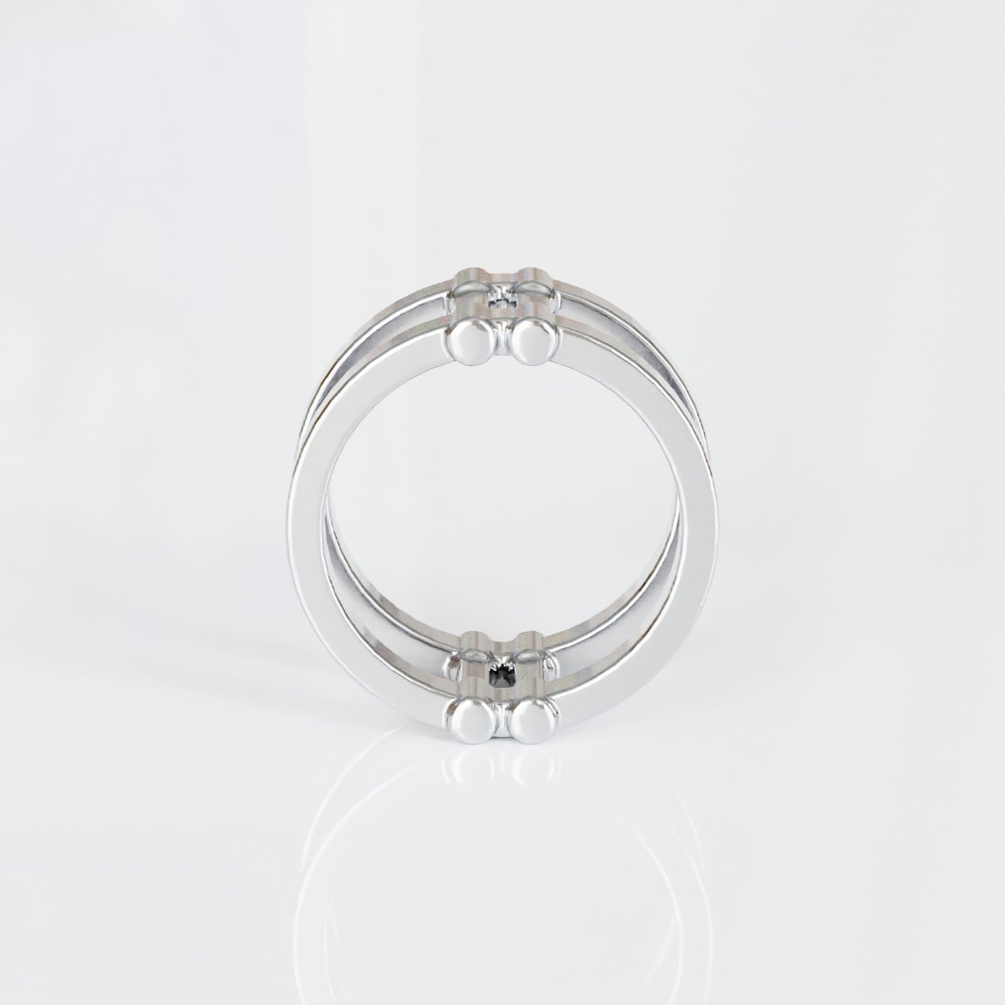 Anillo Diad en Plata de Ley - Gutiérrez Vidal