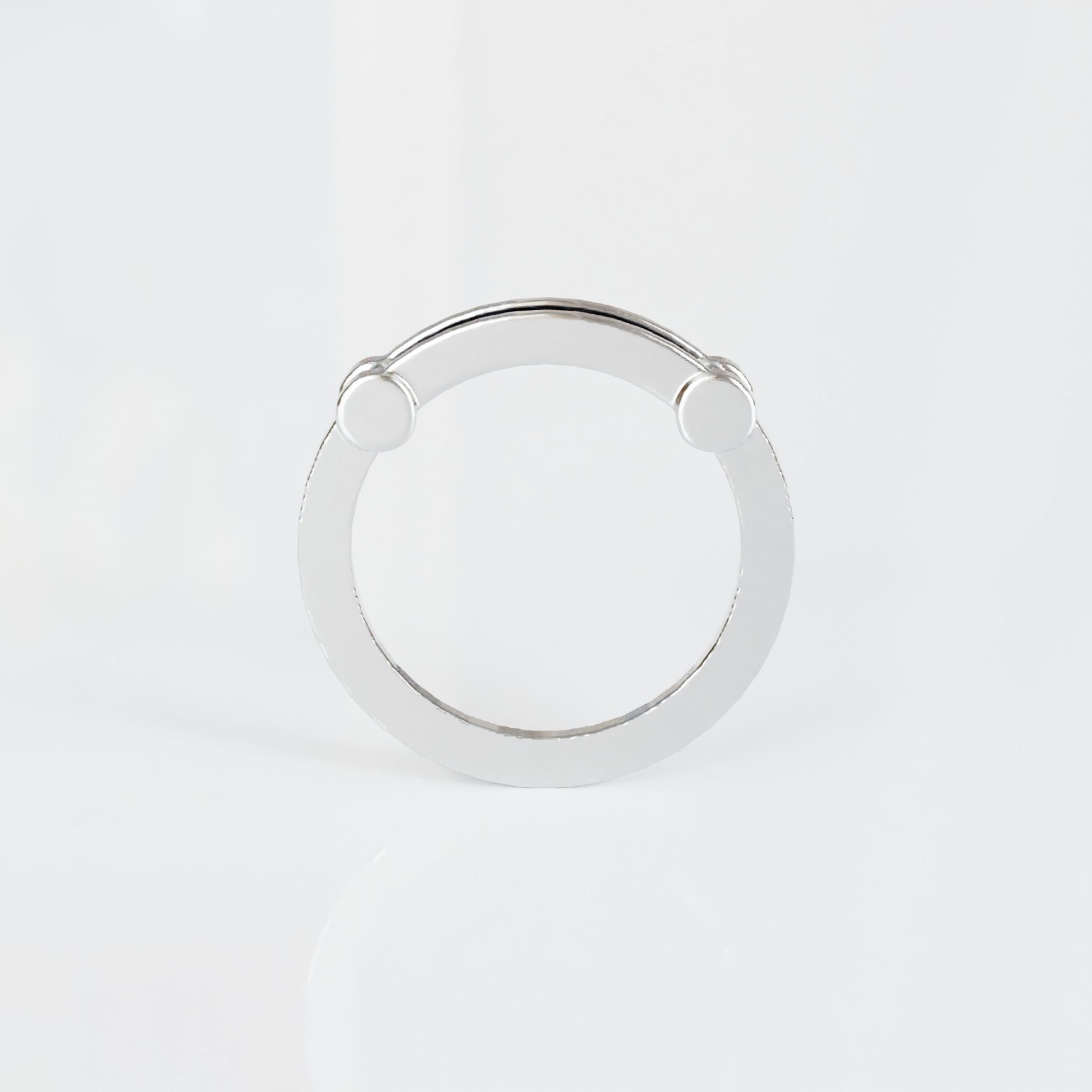 Anillo Solitaire en Plata de Ley - Gutiérrez Vidal