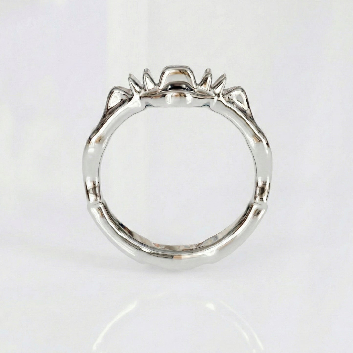 (A) Symmetry No. 9 Ring in Sterling Silver