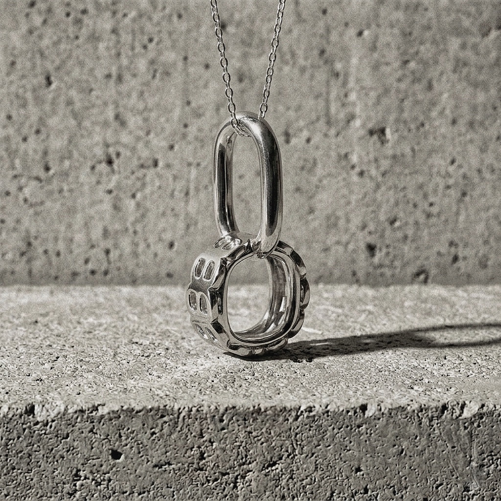 Cyprus Pendant in Sterling Silver