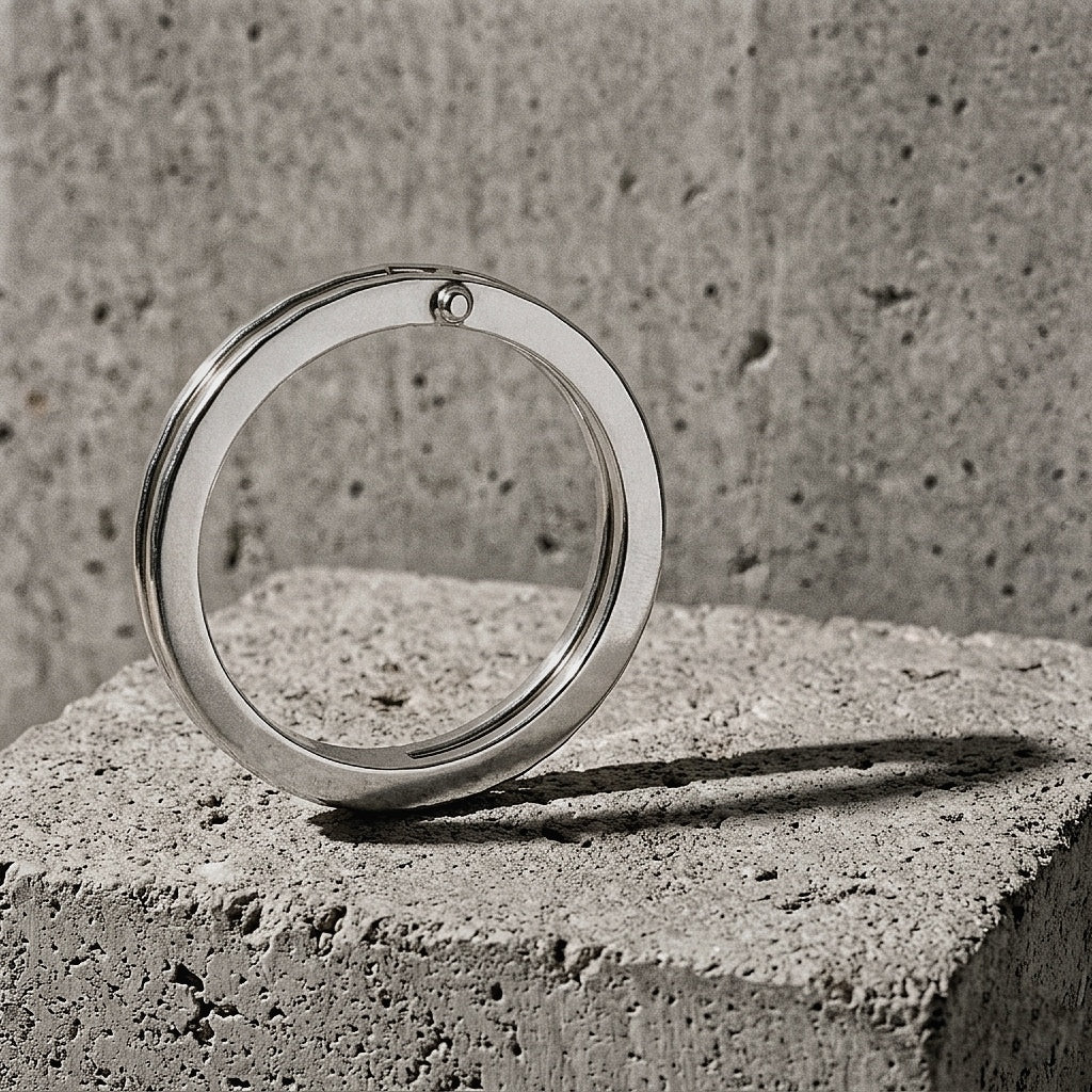 Junction Ring in Sterling Silver