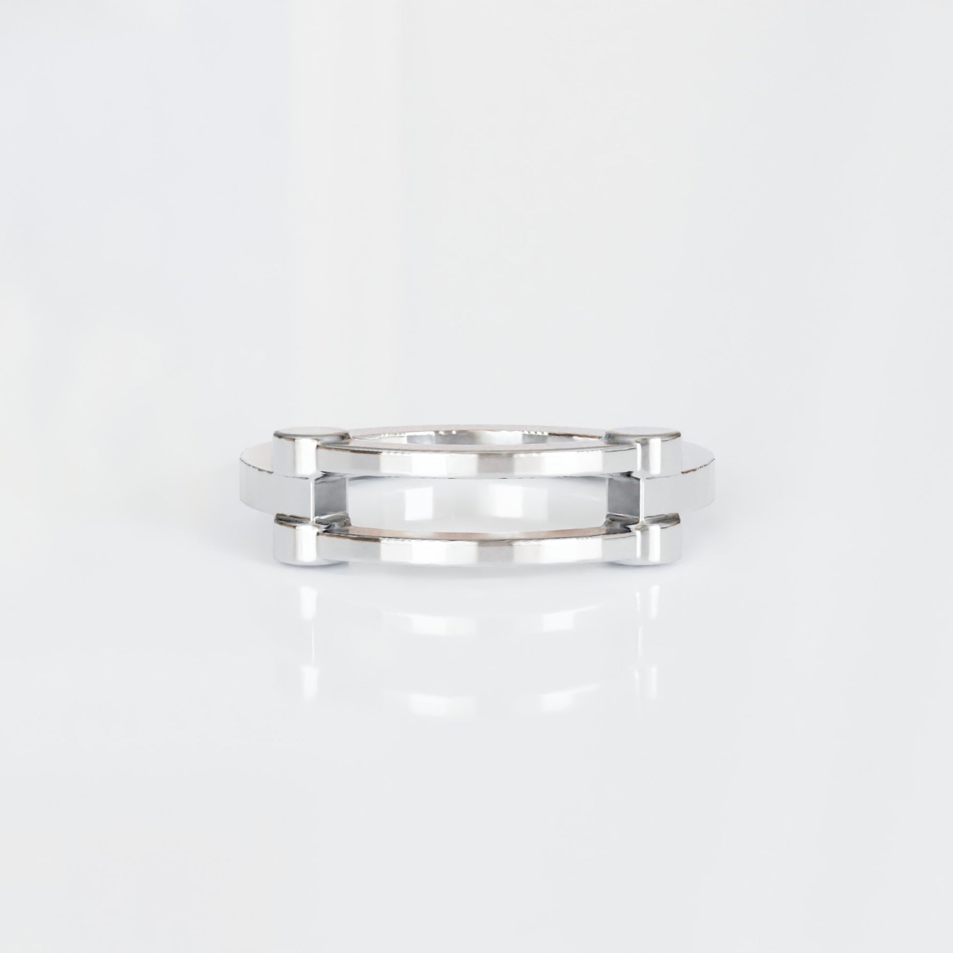 Anillo Solitaire en Plata de Ley - Gutiérrez Vidal