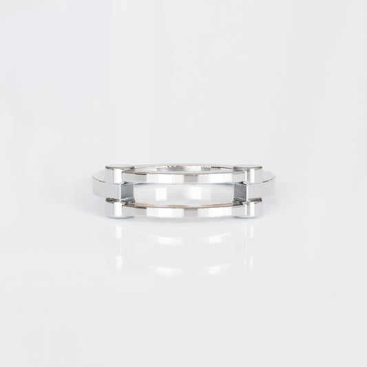 Anillo Solitaire en Plata de Ley - Gutiérrez Vidal