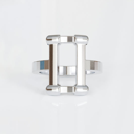 Anillo Link en Plata de Ley - Gutiérrez Vidal